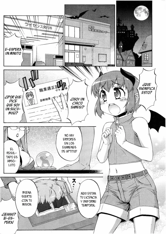 [Katou Jun] Succubus no Oshigoto (Koushoku Shounen Vol. 01) [Spanish] [Fanboo]