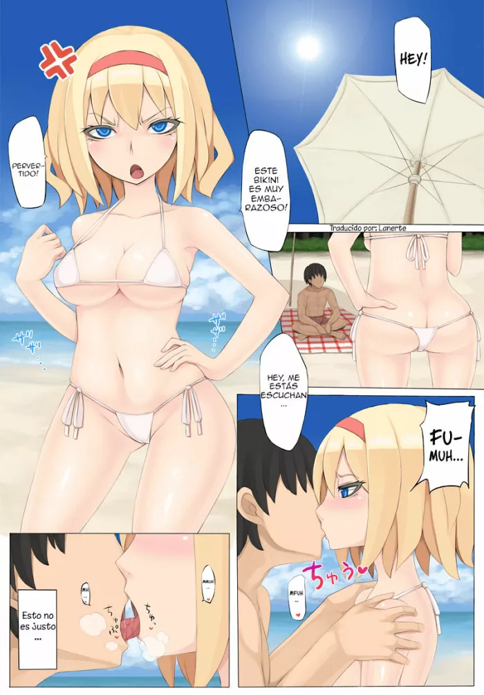 [Kedama Keito] Alice to Umi ni Itta | I went to the beach with Alice (Touhou Project) [Spanish] [Lanerte]