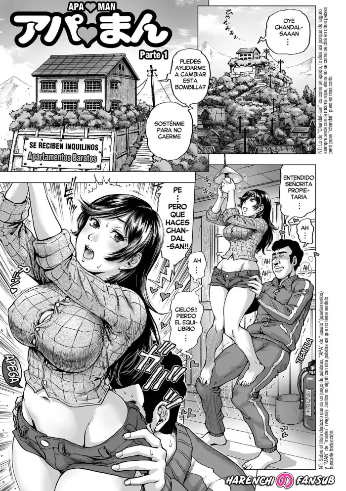 [keso] Apa♥Man – Parte 1 (Hataraku Sukebe Onee-san) [Spanish] [Harenchi no Fansub] [Decensored] [Digital]