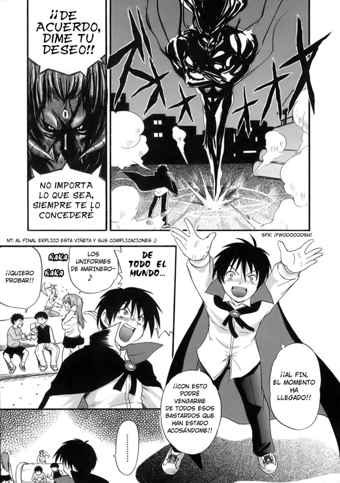 [Kikkawa Kabao] Sailor panic [Spanish] {JapanDream}