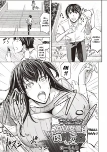 [Kikuichi Monji] AV Joyuu to Nikutai Koukan | Cambio de cuerpo con una estrella porno (Nyotaika Shitara Moteasobarete Arata na Kairaku ni Mezamechatta) [Spanish] [GB Scans]