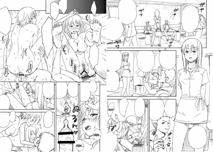 [Kinoko931% (Taono Kinoko)] Kareshi no Me no Mae de Anal Kaihatsu Sareru + Omake [Spanish] [NTINFS]