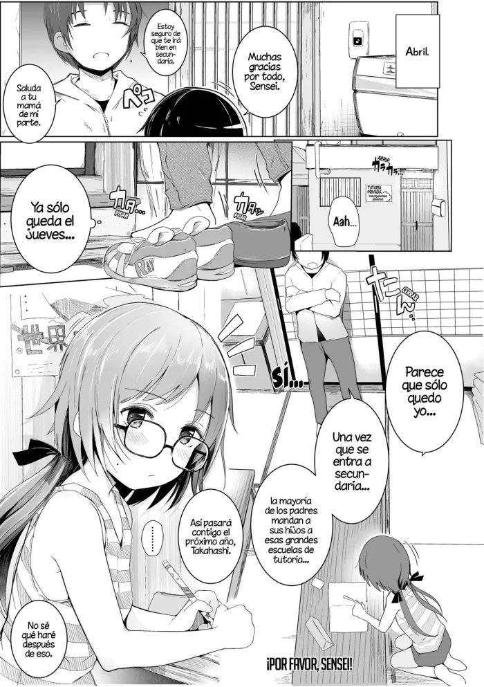[Kinomoto Anzu] Sensei Onegaishimasu | ¡Por favor, Sensei! (Chiisana Karada no Dakigokochi) [Spanish] [Dou-Hen FS] [Digital]