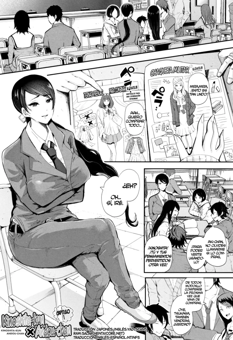 Kinoshita-kun x Andou-chan