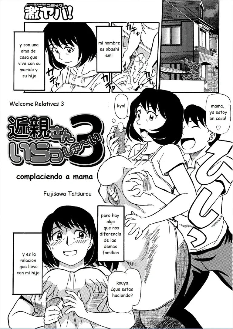 Kinshin-san Irasshai 3 | complaciendo a mama