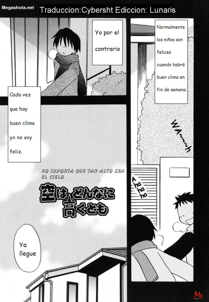 [Kirigakure Takaya] Sora wa Donna ni Takaku to mo (Koushoku Shounen no Susume 7) [Spanish]
