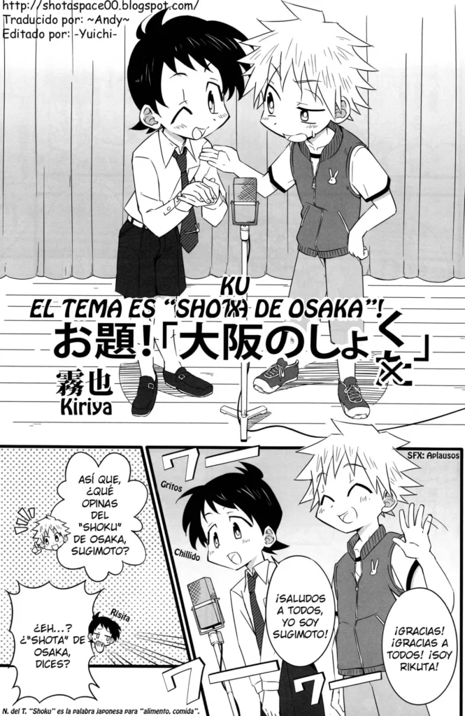 Kiriya [Gymno] – El tema es sho(ta)ku de Osaka