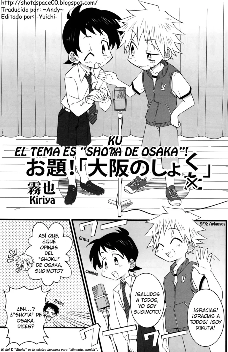 Kiriya [Gymno] – El tema es sho(ta)ku de Osaka