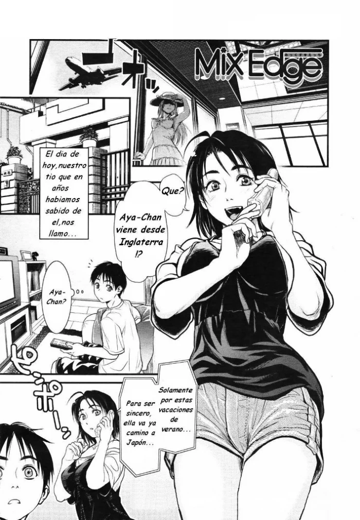 [Kishizuka Kenji] Mix Edge Ch. 2 (COMIC Tenma 2006-10) [Spanish] [Varkatzas666] [Decensored]