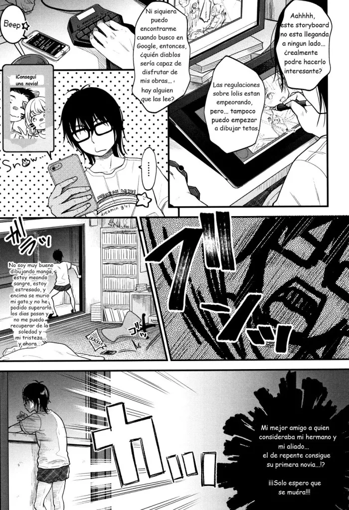 [Kiyomiya Ryo] Jikuu Keisatsu ga Yattekita! (Mannaka.) [Spanish] [RizeTedeza]