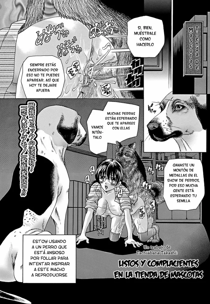 [KnF][Takashi Tachibana] Ready and Willing at the Pet Shop [Español]