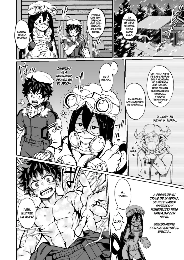 [Kobaji] Wakeau Taion | Compartiendo Calor Corporal (My Hero Academia) [Español] [HGnF & Gisicom]