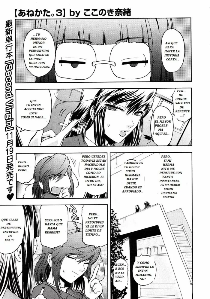 [Kokonoki Nao] Anekata. 3 (COMIC Megastore 2009-01) [Spanish] [Brad33]