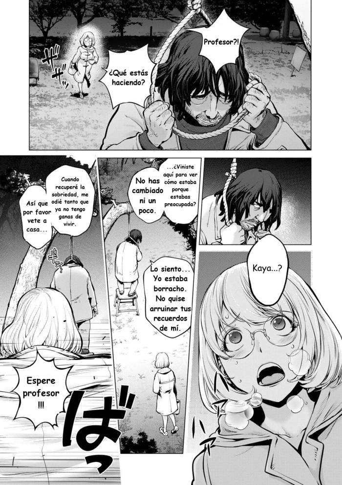 [Kon-Kit] Kaya-nee to Homeless Sensei Zenpen + Kouhen [Spanish] [Silviahot1992] [Digital]