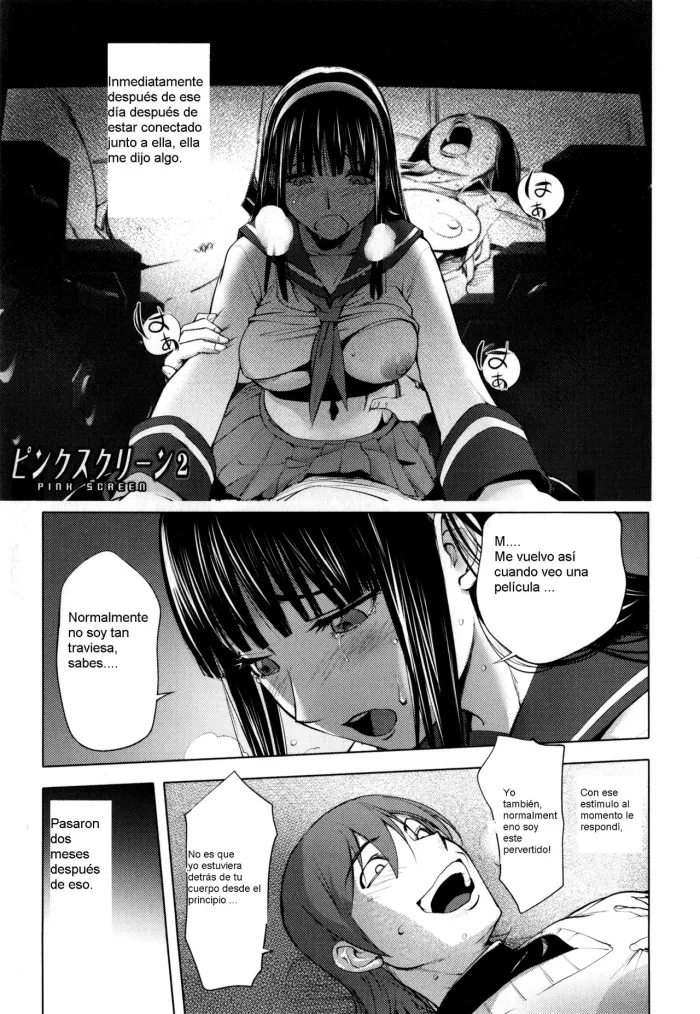 [Kon-Kit] Pink Screen 2 | Pantalla rosa 2 (Yurushite anata …) [Spanish]