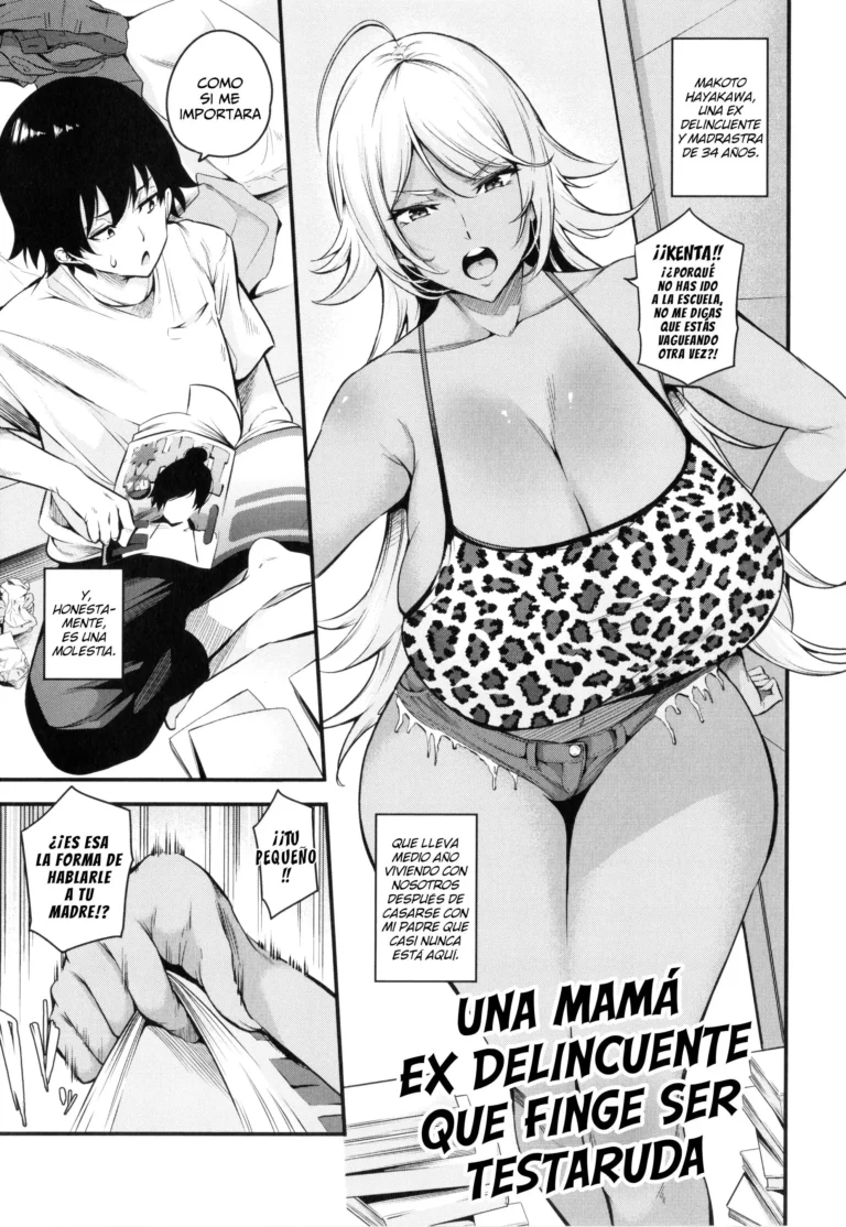 Kouha Kidori no Moto YanMama | Una Mamá Ex Delincuente Que Finge Ser Testaruda