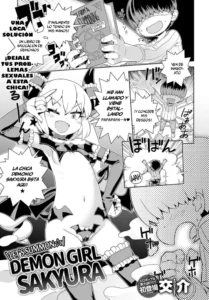 [Kousuke] Meshimase ☆ Akumakko ♥ Sakyura | Let's Summon ☆ Demon Girl ♥ Sakyura (Comic Anthurium 2016-06) [Digital] [Spanish] [Irkum Scan]