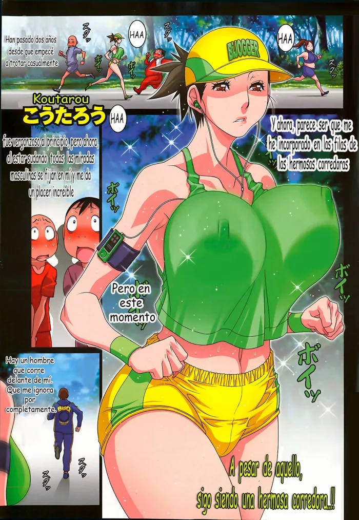 [Koutarou] Bijogger desu ga… Watashi!! | A pesar de aquello, sigo siendo una bella corredora! (COMIC Purumelo 2013-07) [Spanish]