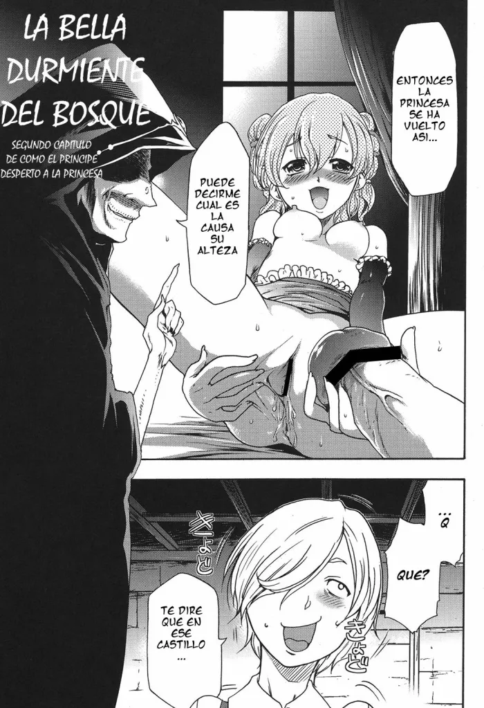 [Kouzuki Rio] Nemurenu Mori no Bijo Ch. 2 | La bella durmiente del bosque Seguno capitulo. “De como el principe desperto a la princesa” (Osanahime Yogatari Nemurenai Ibarahime no H na Himegoto) [Spanish] [serres]