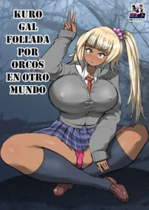 Kuro Gal ga Isekai de Orc ni Hamemawasareru Hanashi|Kuro Gal Follada por Orcos en Otro Mundo