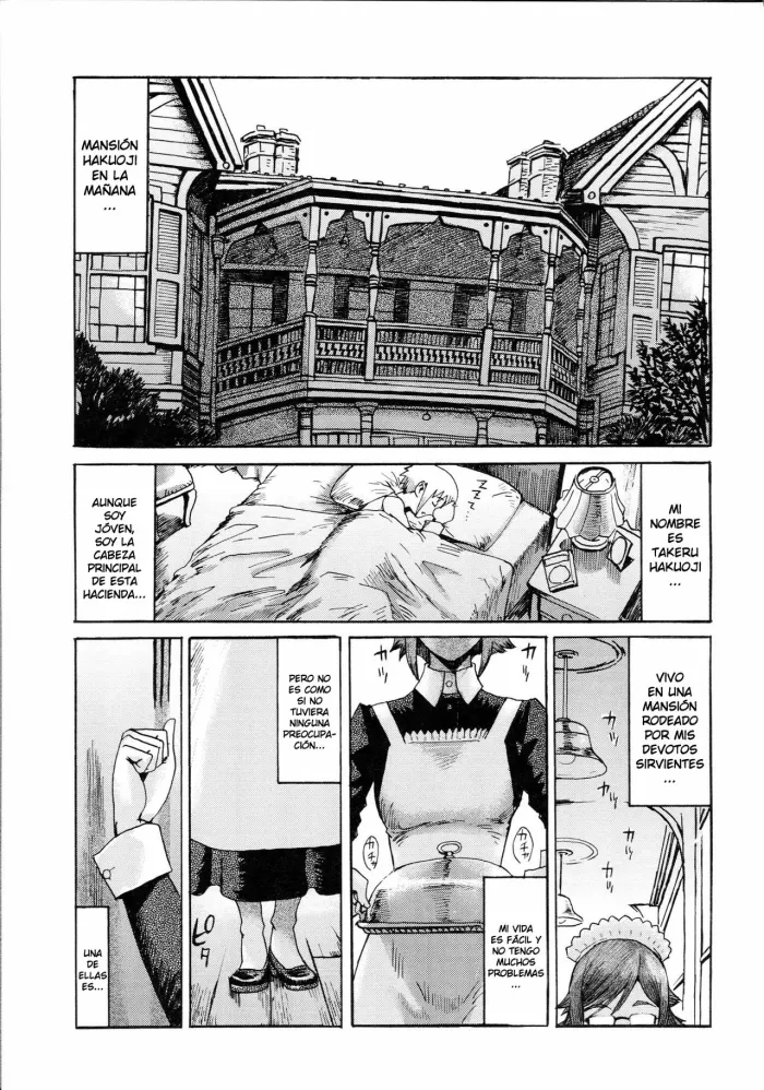 [Kuroiwa Menou] Going My Maid | Aguantando a mi Sirvienta (Eclipse) [Spanish] [Cark-san]