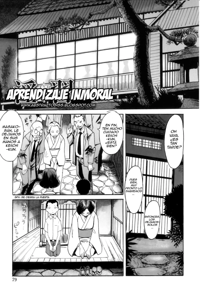 [Kuroiwa Menou] Immoral Ch 05 (Español)