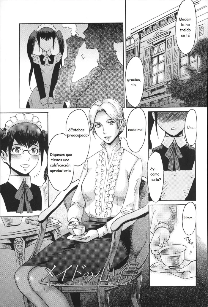 [Kuroiwa Menou] Maid no Kokoroe – Knowledge of Maid (Incubus) [Spanish] [pajas]