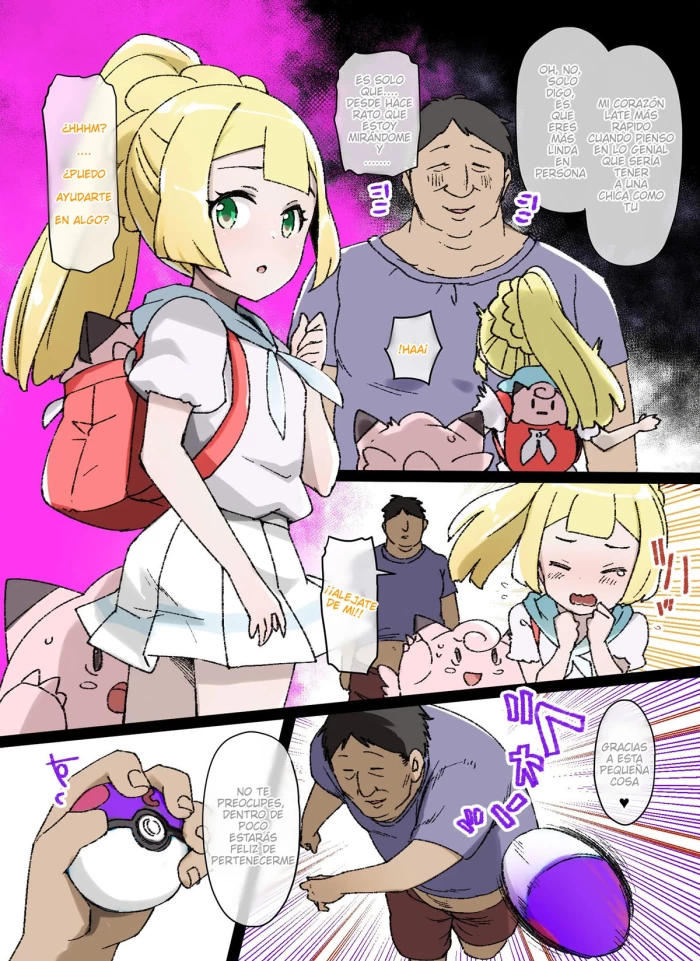 [Kusayarou] Slave Ball Sennou ~Lillie & Pippi Hen~ (Pokémon)[Spanish]