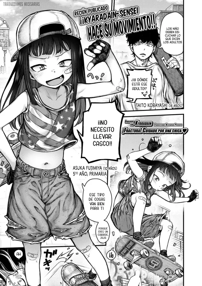 [Kyaradain] Honeori! Osewa Girl | ¡Fractura! Cuidado Por Una Chica (COMIC LO 2025-10) [Spanish] [Traducciones necesarias] [Digital]