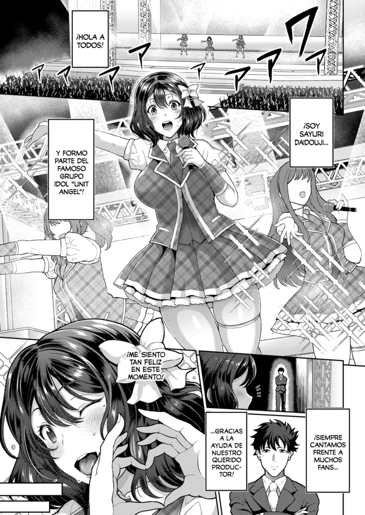 Kyonyuu Hitozuma no Idol Katsudou | La Vida de Idol de una Esposa de Grandes Tetas (decensored)