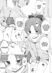 Kyouko-san ga Sayaka-san no Tame ni Iroiro Ganbatte Iru You desu | Parece que Kyouko-san se está esforzando mucho por Sayaka-san