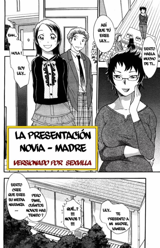 LA PRESENTACIÓN NOVIA-MADRE