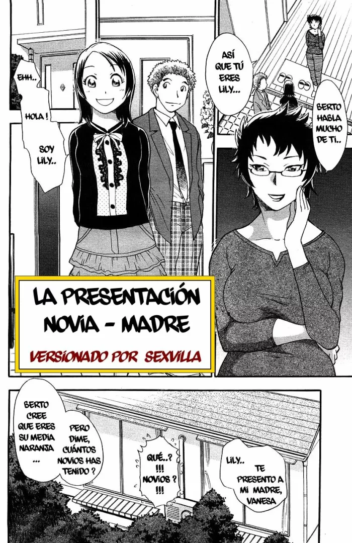 LA PRESENTACIÓN NOVIA-MADRE