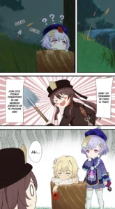 [Lengsediaokafei] Genshin Impact - Hu Tao's Calvary [Spanish] [YURI GOD]