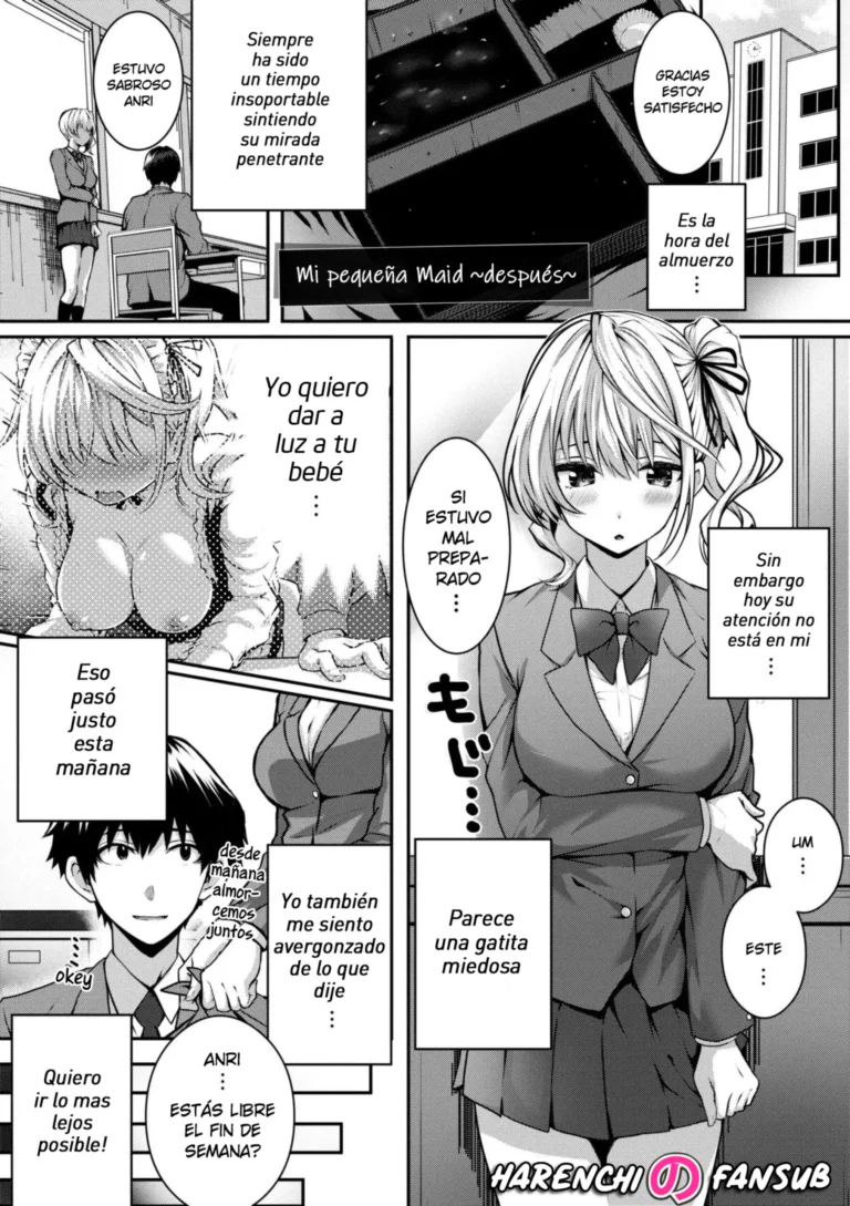 Little My Maid ~after~ | Mi Pequeña Maid ~después~ (decensored)