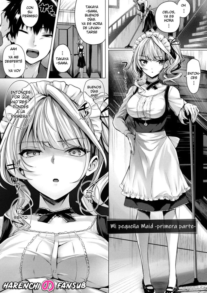 Little My Maid -first half- | Mi Pequeña Maid -primera parte- (decensored)