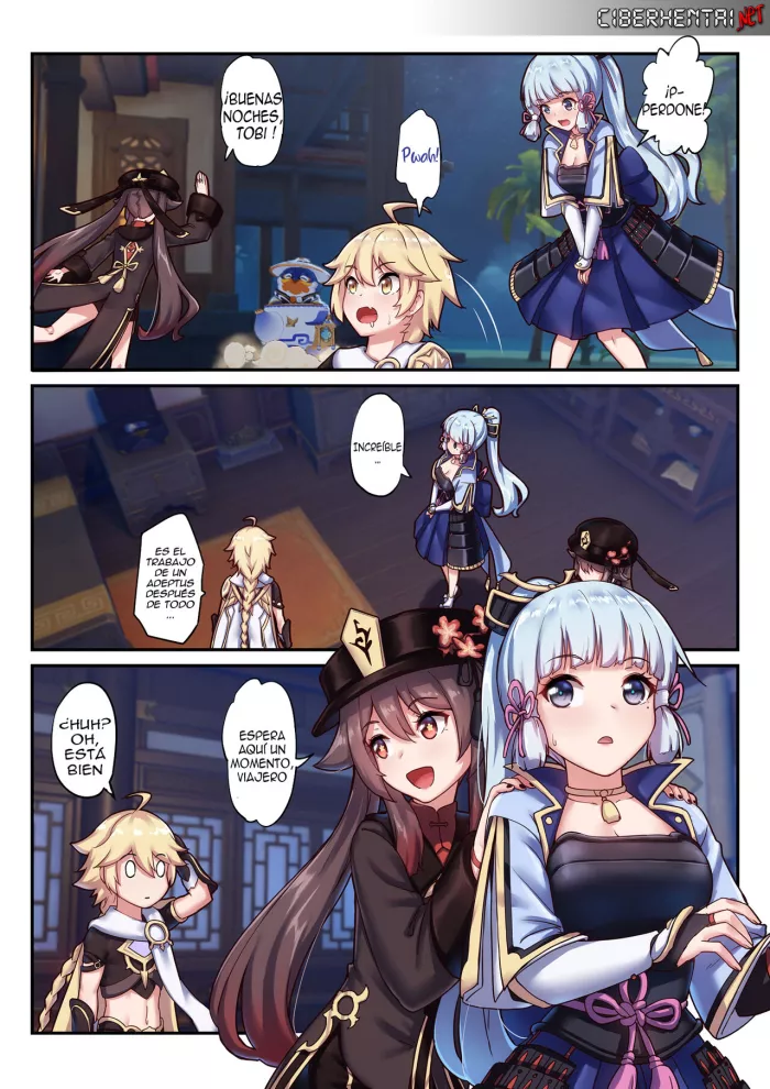 [Longbow Flintlock] The Traveler’s Wives Hu tao & Kamisato Ayaka (Genshin Impact) (Spanish)