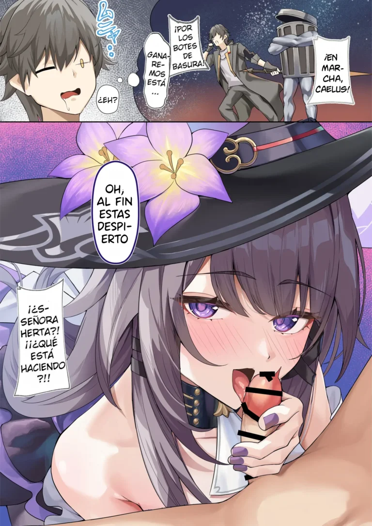 Madam Herta wa Caelus no Seishi ga Hoshii Rashii… | Parece que la señora Herta quiere el Esperma de Caelus…