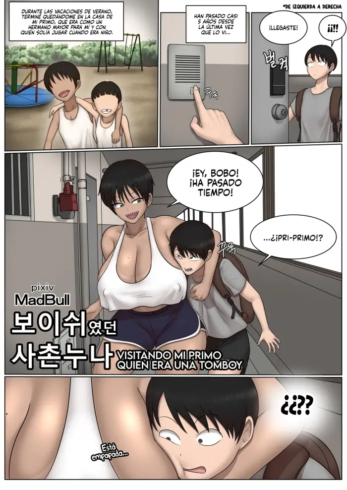 [MadBull] Visitando mi Primo Quien era una Tomboy [Spanish] [Slarka]