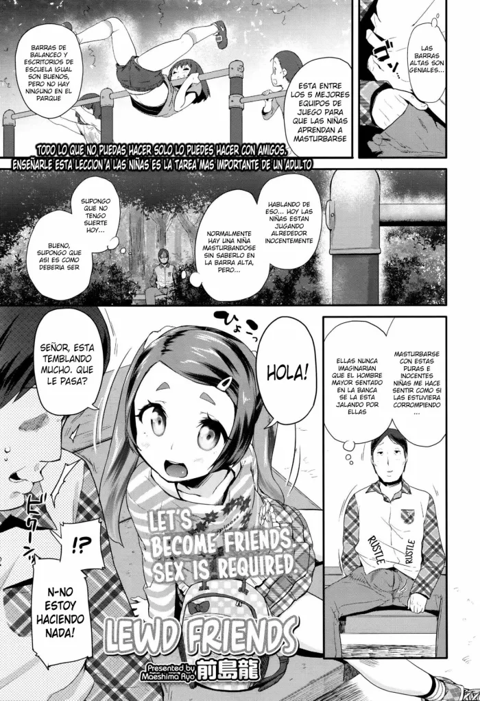[Maeshima Ryou] Ecchi Nakama | Lewd Friends (COMIC LO 2016-08) [Spanish]