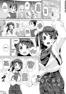 [Maeshima Ryou] Naisho no Enkou Challenge | Secret Sugar Daddy Challenge (Kimi wa Oji-san to Sex suru Tame ni Umarete kitan da yo) [Spanish] [Traducciones JL] [Decensored] [Digital]