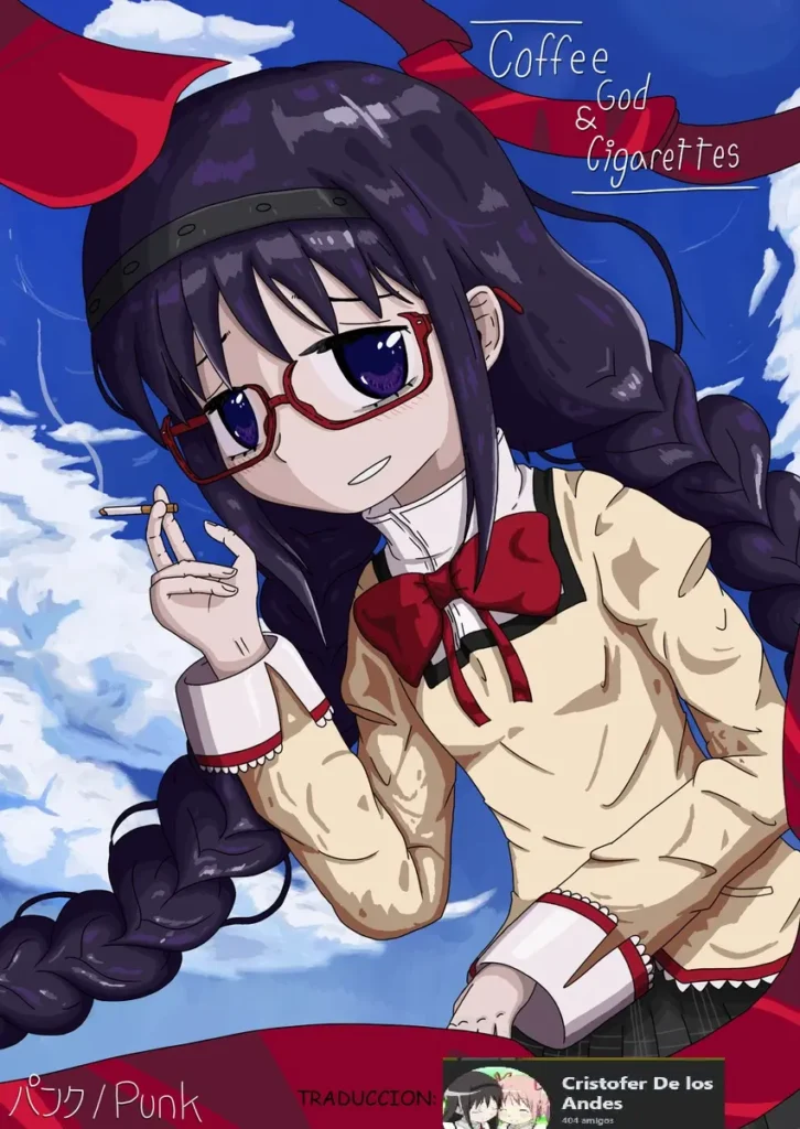 Mahou Shoujo Madoka★Magica – Coffee God and Cigarettes (Doujinshi)  パンク / Punk
