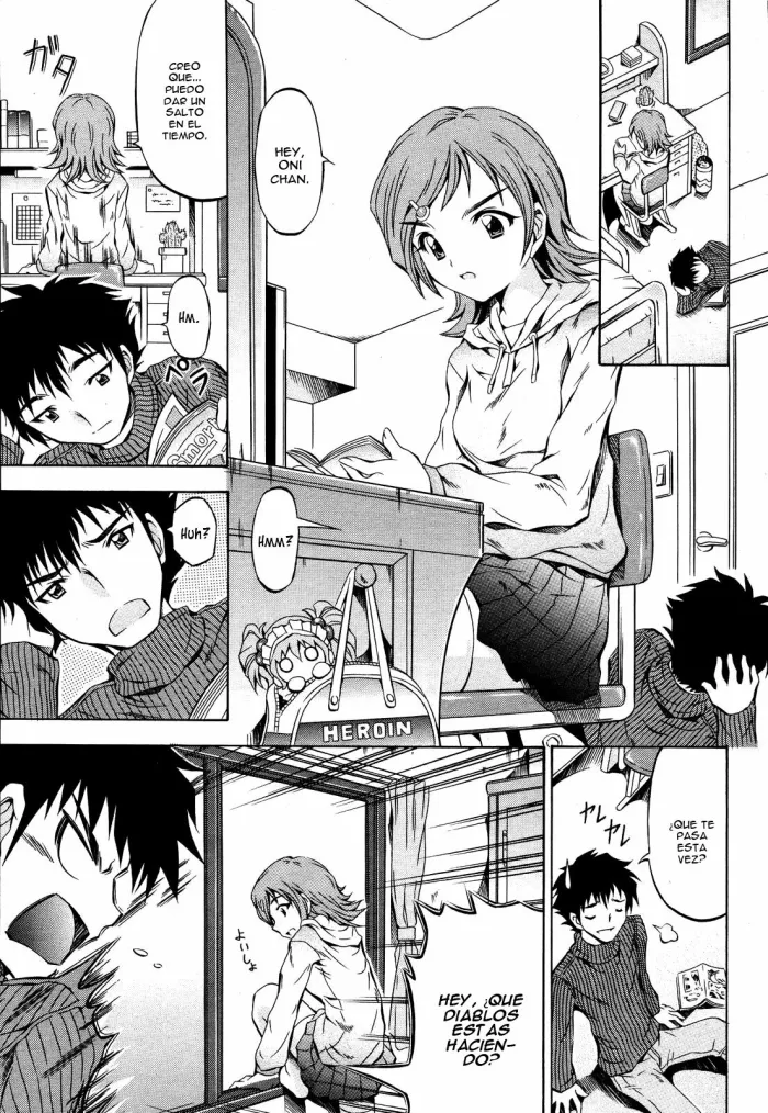 [Makari Tohru] Toki ni Kakeru Shoujo | La chica que carece de tiempo (Anthurium – Bonnou no Hana) [Spanish] [m2mwk2]