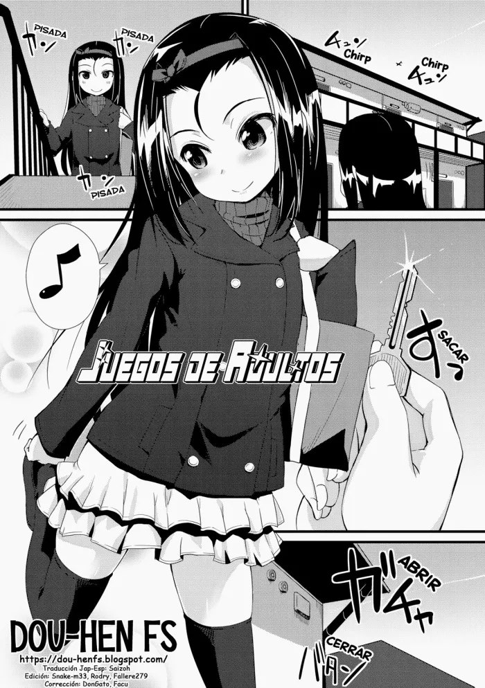 [Mamezou] Honne no Meirei | Juegos de adultos (Chiisai Ana wa Dou desu ka?) [Spanish] [Dou-Hen FS] [Digital]