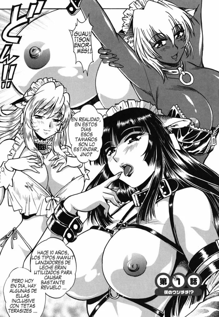 [Manabe Jouji] Koisuru Ushi-Chichi – Dear My Ushi-Chichi [Spanish]
