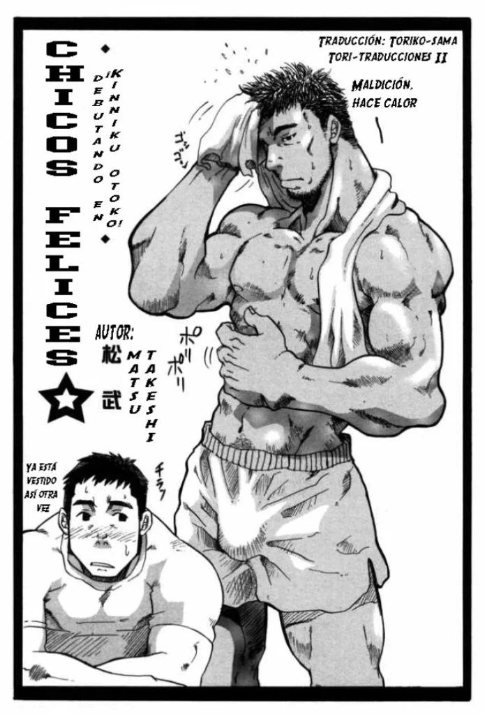 [Matsu Takeshi] Shiawase na Hito | Chicos Felices (Itsuka wa Kuma Goroshi!!) [Spanish] [Tori-traducciones II] [Decensored]