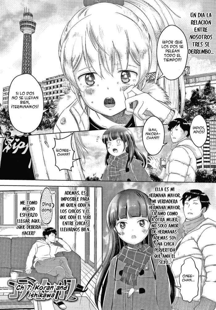 [Mayafufu -Kakko- Kashikoi] Koran to Ishikawa (5 no 2 no Koibana.) [Spanish] [Flat is justice!]