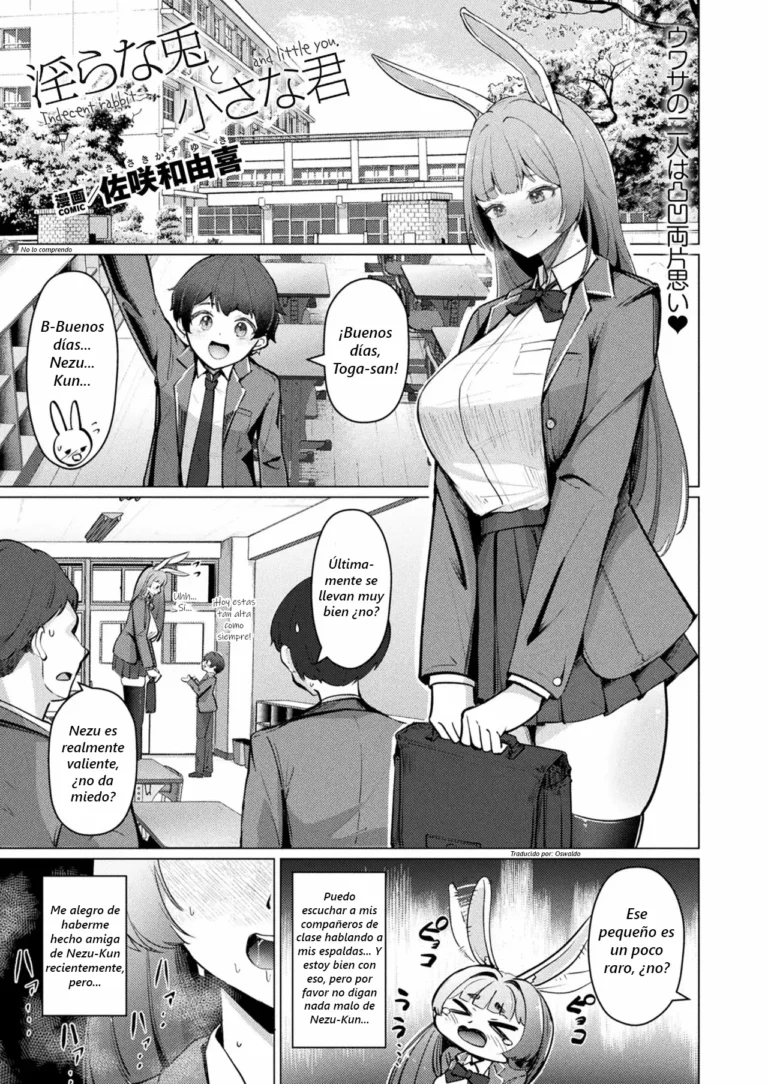 Midarana Usagi to Chiisana Kimi | La Conejita Pervertida y el Pequeño Tú