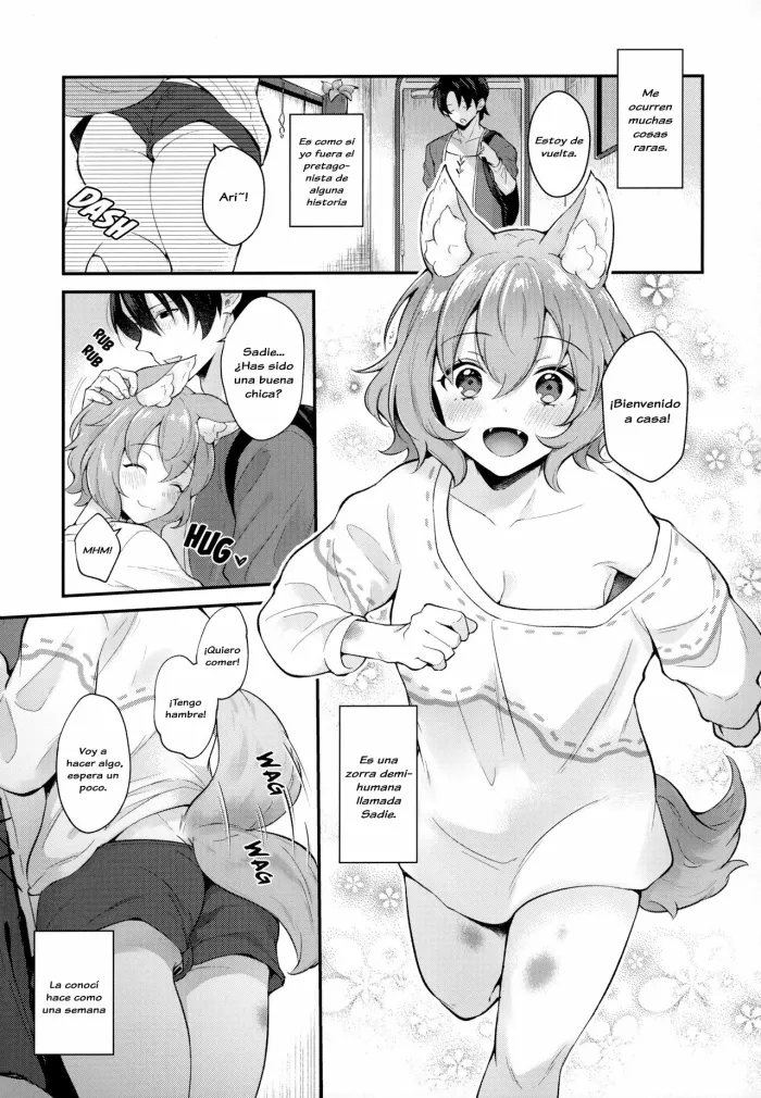 (Mimiket 43) [Nihon Kemomimi Suishou Iinkai (Mashiro Shirako)] Kimi to Issho (Kemokemomimimimi) [Spanish]