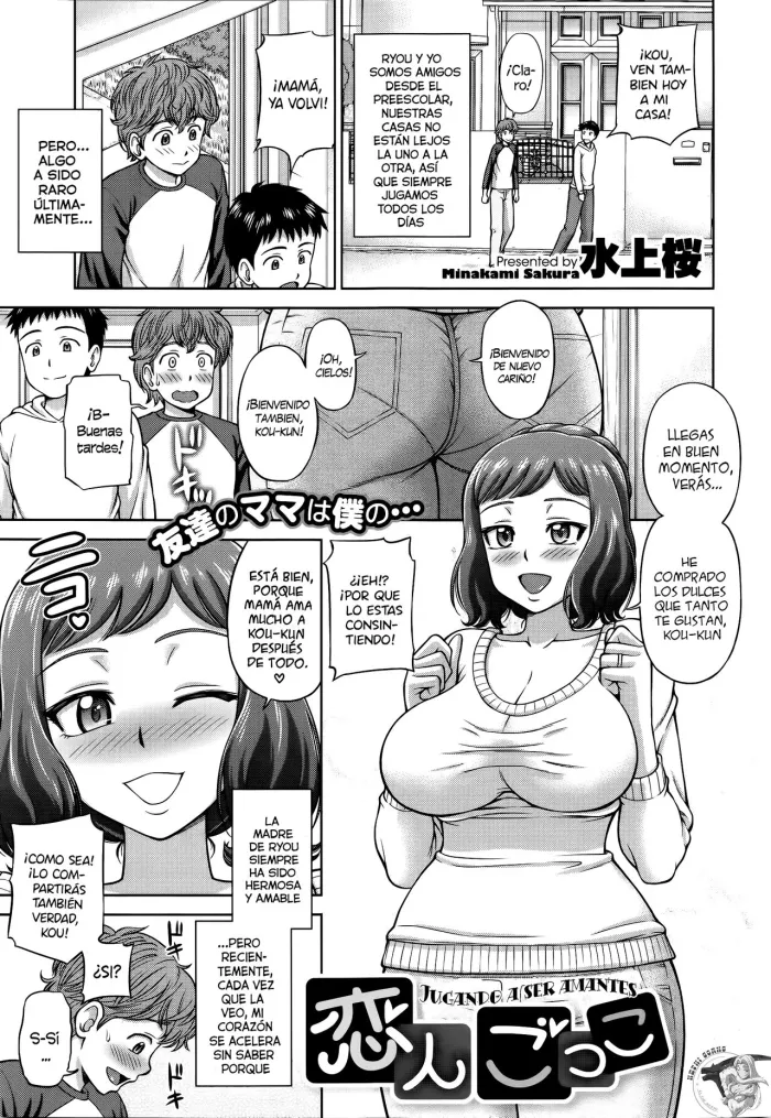 [Minakami Sakura] Koibito Gocco | Jugando a Ser Amantes (COMIC Megastore Alpha 2016-01) [Spanish] [El Tio Nephi]